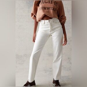 Pacsun Eco Off-white Dad Jeans size 28